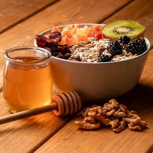 Honey Dry Fruit Chat Image