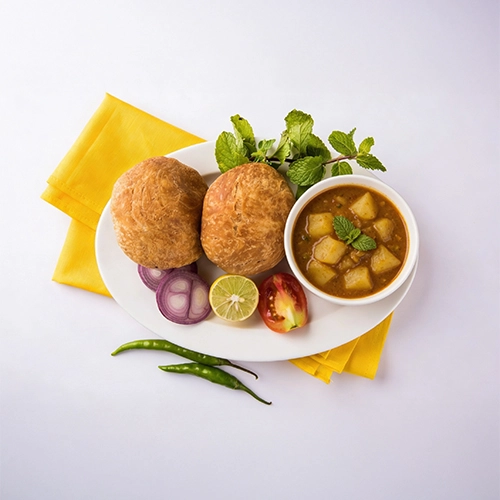 Kachori With Aaloo Image