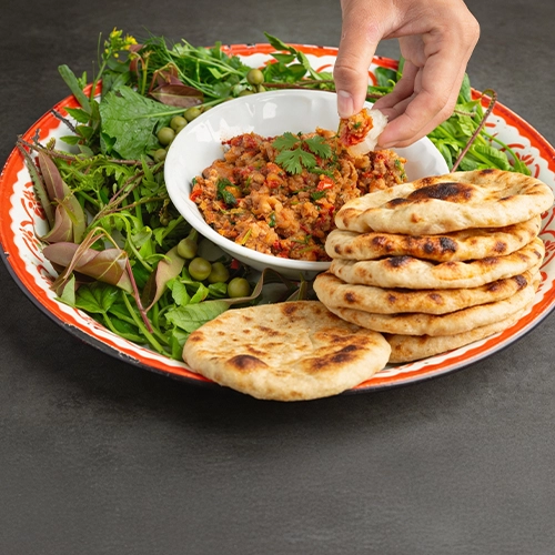Keema Kabab With Kulcha Image